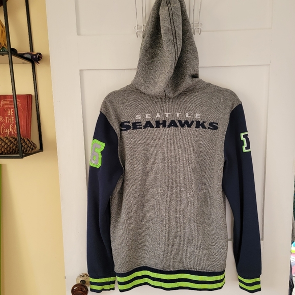 Seahawks Letterman Zip-up Hoodie - Picture 10 of 12